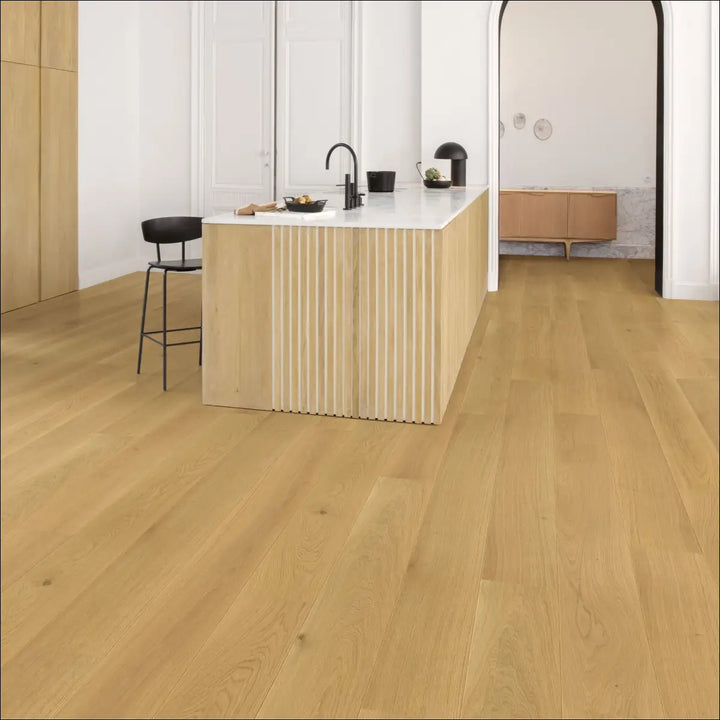 Quick Step Cascada Leather Oak Extra Matt Engineered Wood Flooring CASC6029 Interior Kitchen