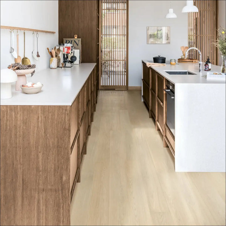 Quick Step Cascada Lily White Oak Extra Matt CAS5106 Kitchen