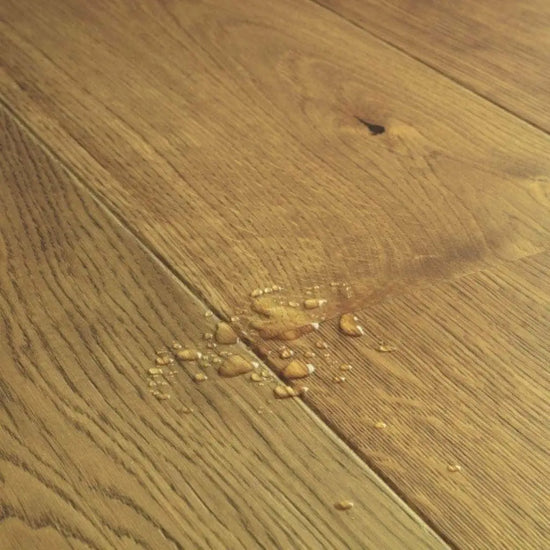 Quick step cascada wood flooring toffee brown oak extra matt