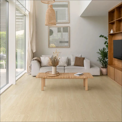 Quick Step Classic Frosty Beige Oak Laminate Flooring Interior Shot1