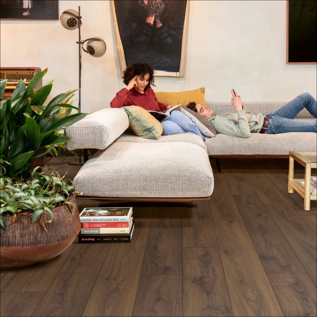 Quick Step Classic Peanut Brown Oak Laminate Flooring