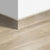 Quick step creo skirting boards 77mm - charlotte oak brown