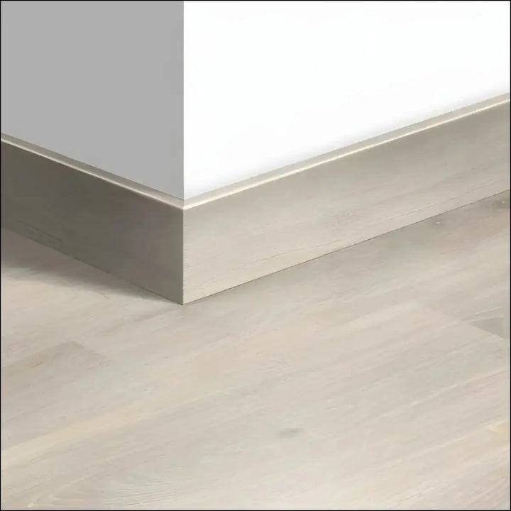 Modern matte gray quick step creo skirting boards 77mm with sleek minimalist design for stylish wall base