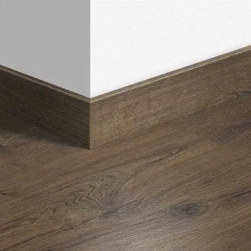Quick step creo skirting boards 77mm - virginia oak brown