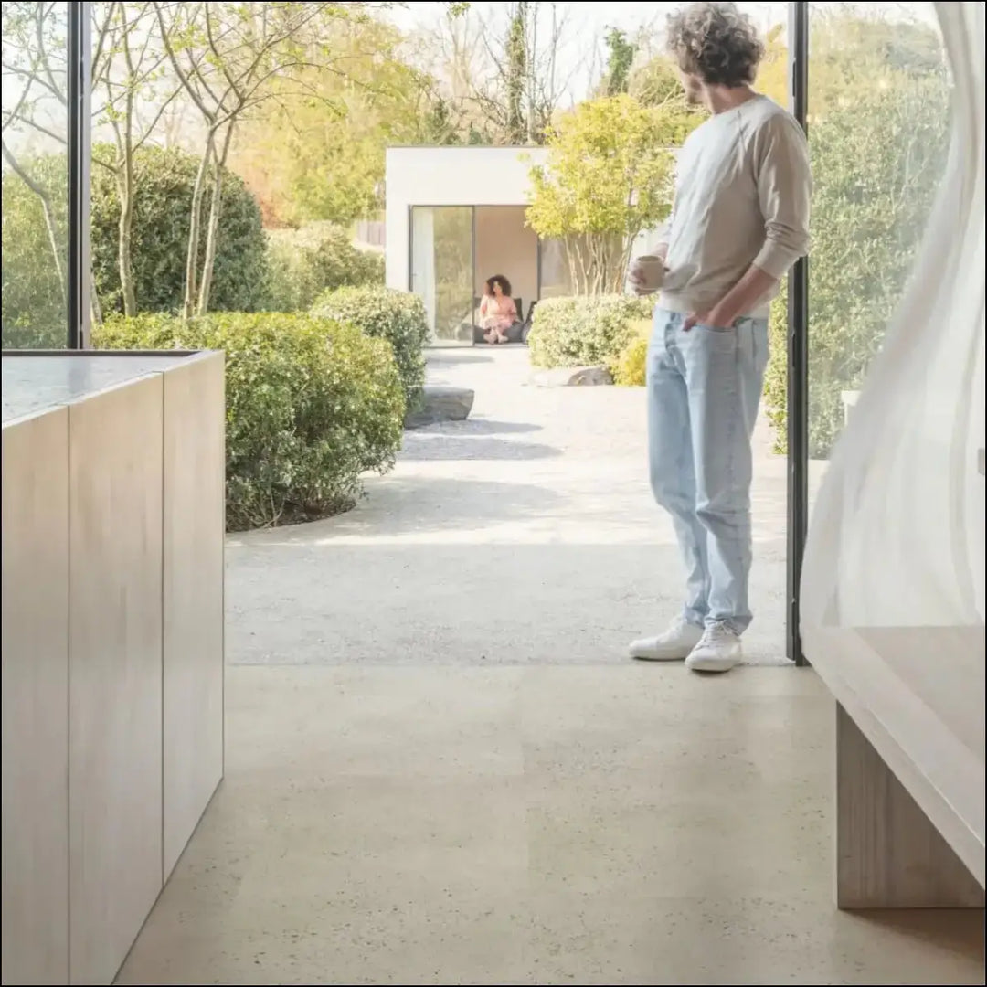 Quick step illume vinyl tile oyster concrete