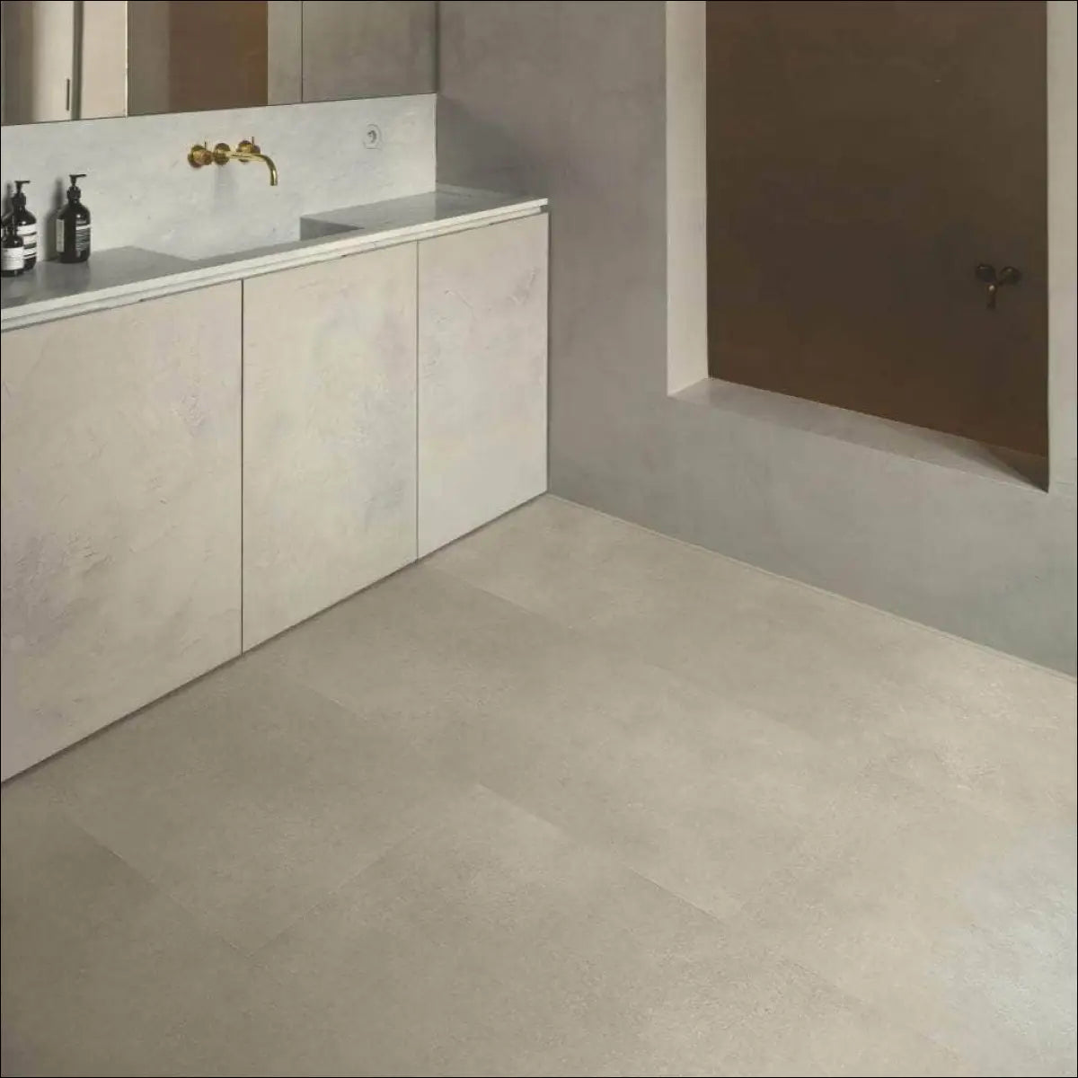 Quick step illume vinyl tile sandstone concrete