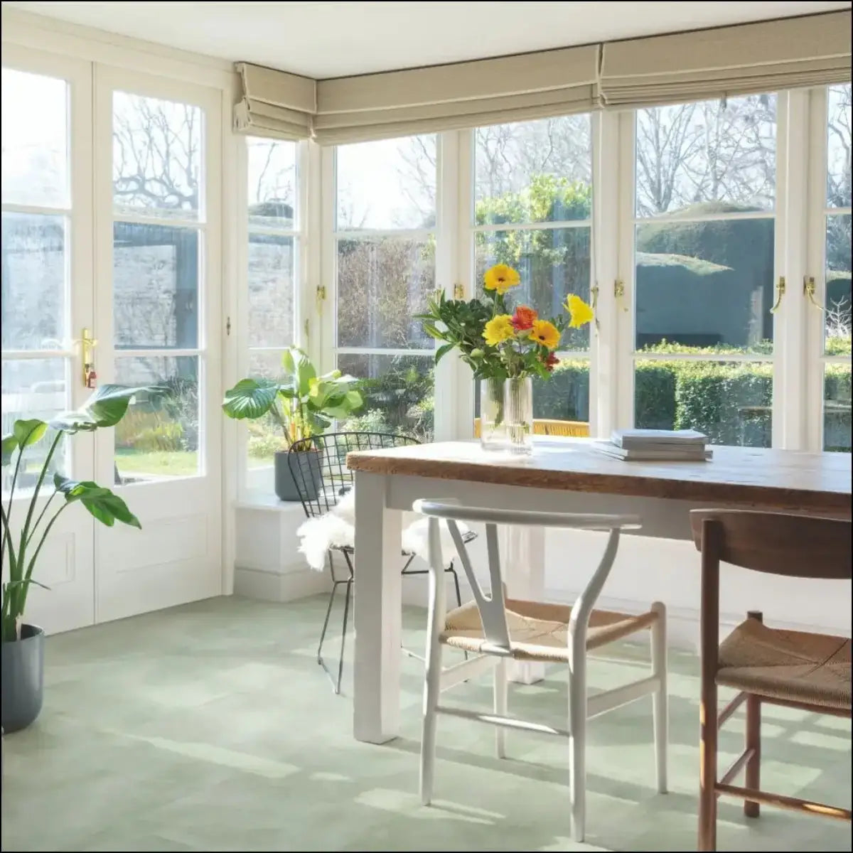 Quick step illume vinyl tile soft sage