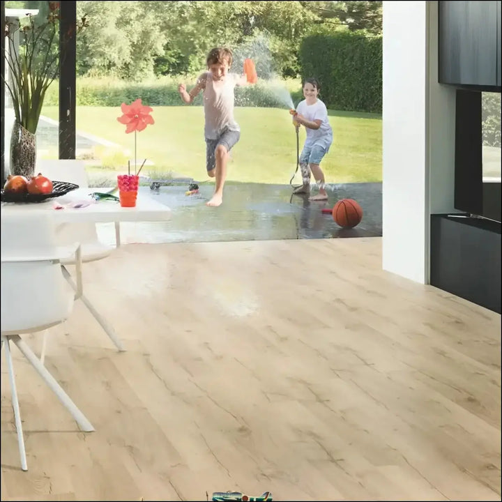 Quick step impressive laminate flooring classic oak beige