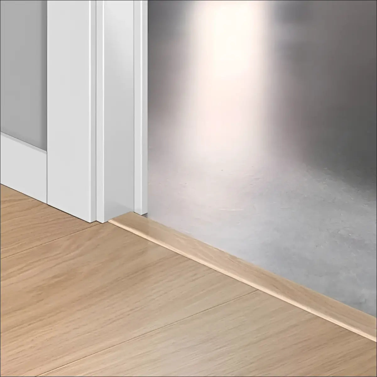 Quick step impressive laminate flooring white varnished oak