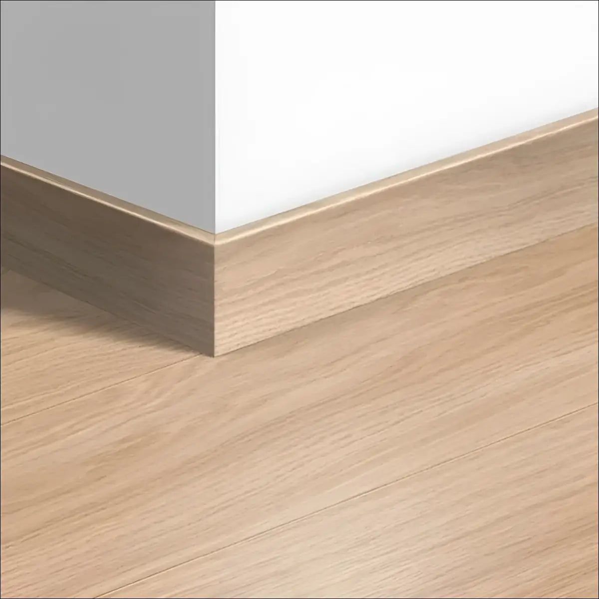 Quick step impressive laminate flooring white varnished oak