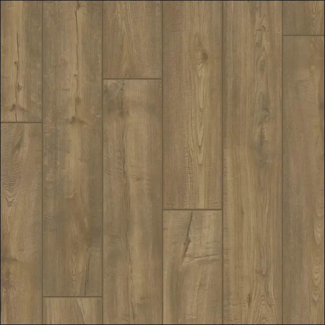Quick step impressive laminate scraped oak grey brown