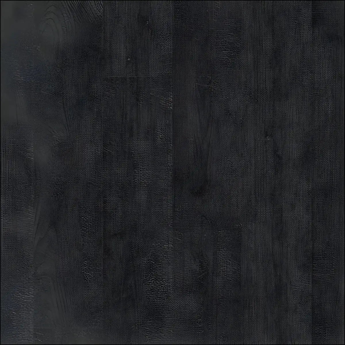 Dark gray quick-step impressive ultra laminate burned planks floor with subtle textured faux wood finish