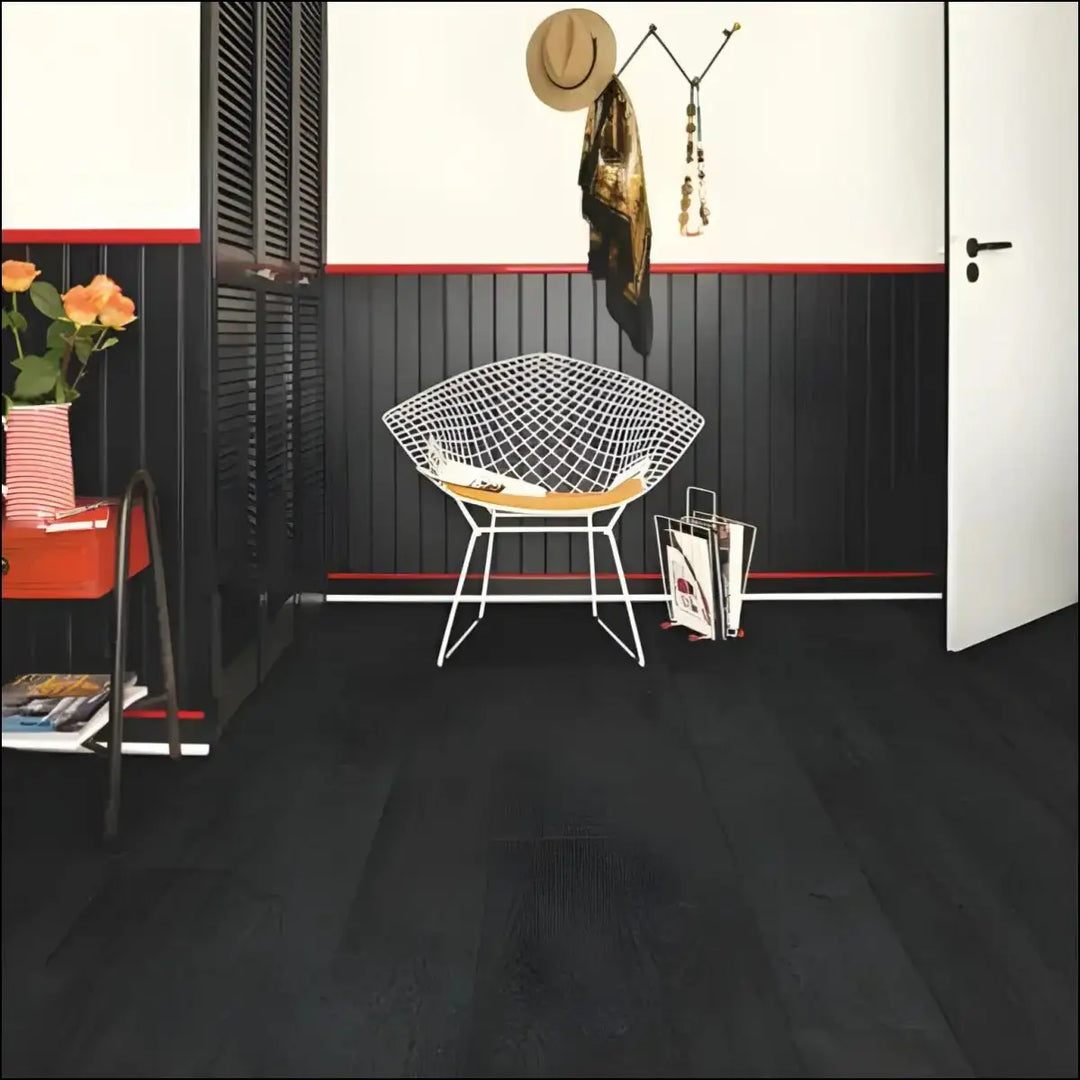 Quick step impressive ultra laminate burned planks