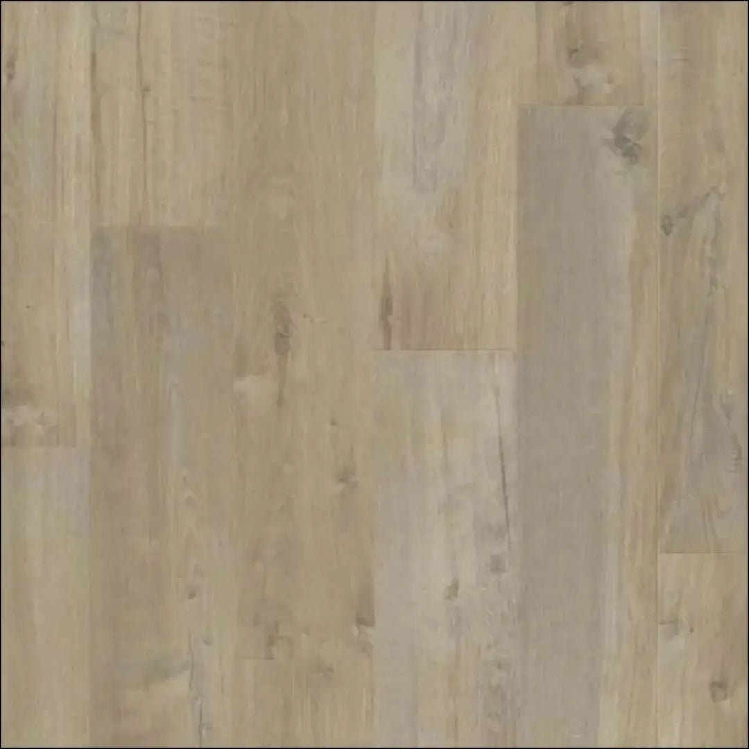 Quick step impressive ultra laminate soft oak light beige hardwood flooring with natural grain and subtle knots