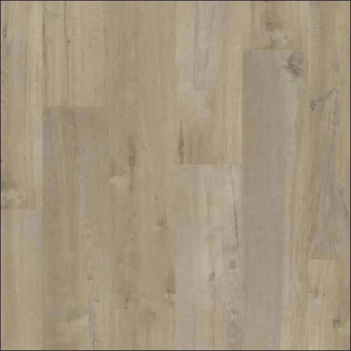 Quick step impressive ultra laminate soft oak light beige hardwood flooring with natural grain and subtle knots
