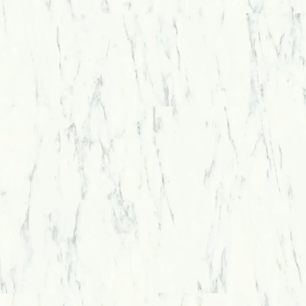 Quick-step oro vinyl tile white marble carrara