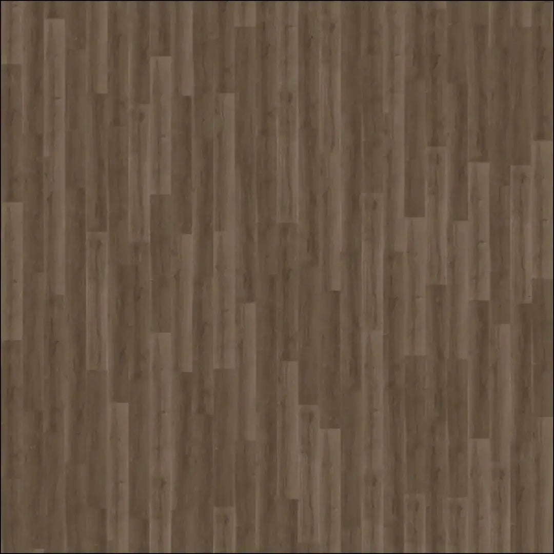 Dark brown quick-step capture laminate brushed oak flooring with natural grain pattern and brushed oak brown finish