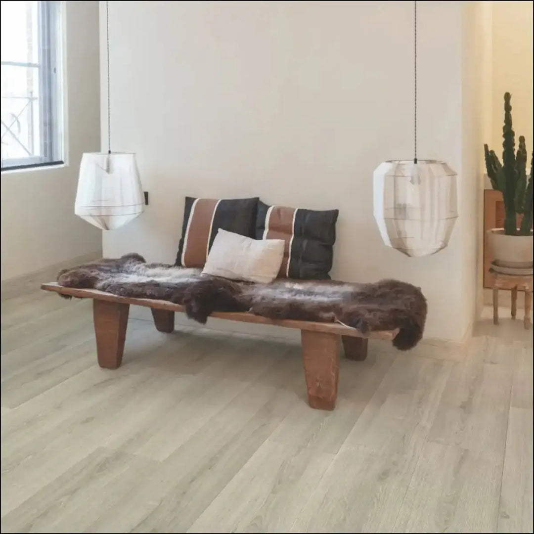 Quickstep capture laminate brushed oak grey