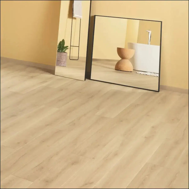 Quickstep capture laminate brushed oak natural
