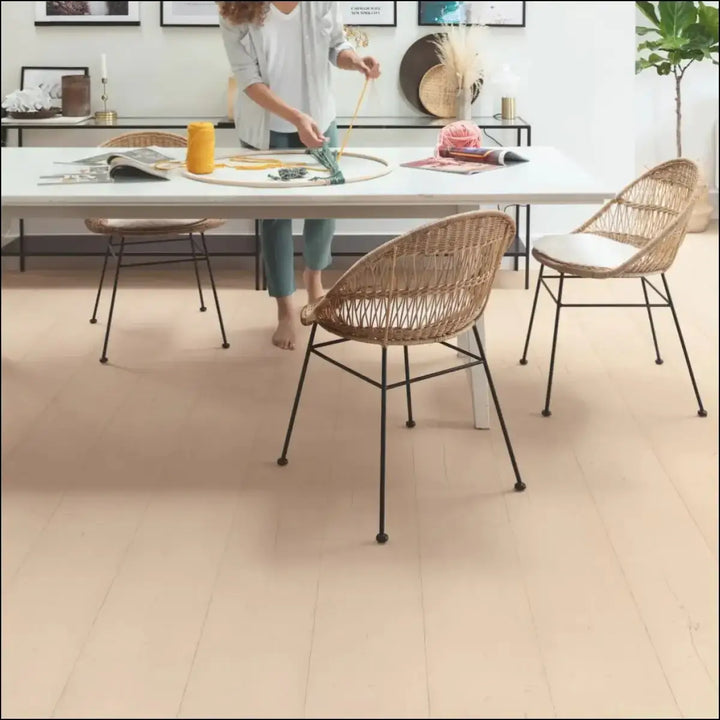 Quickstep capture laminate painted oak rose