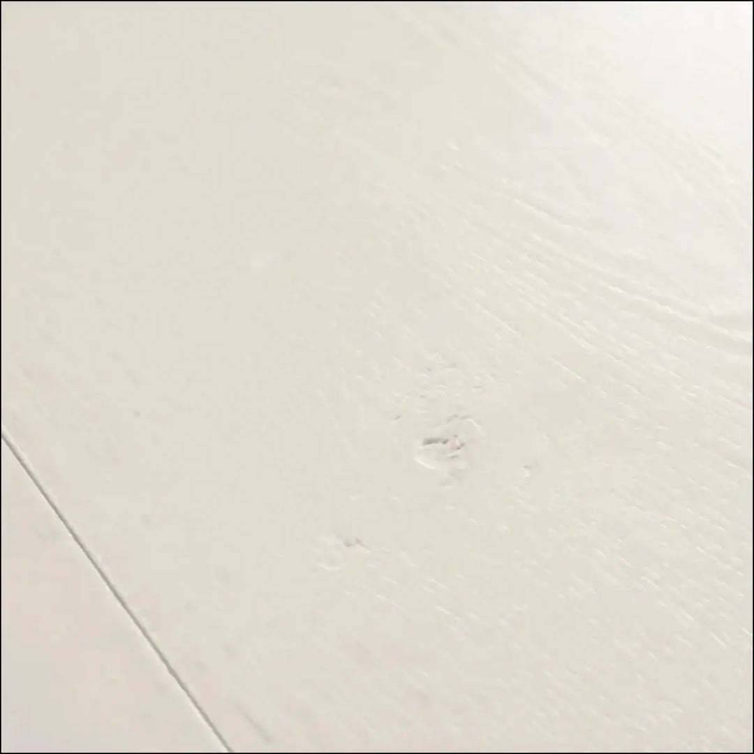 Quickstep capture laminate painted oak white