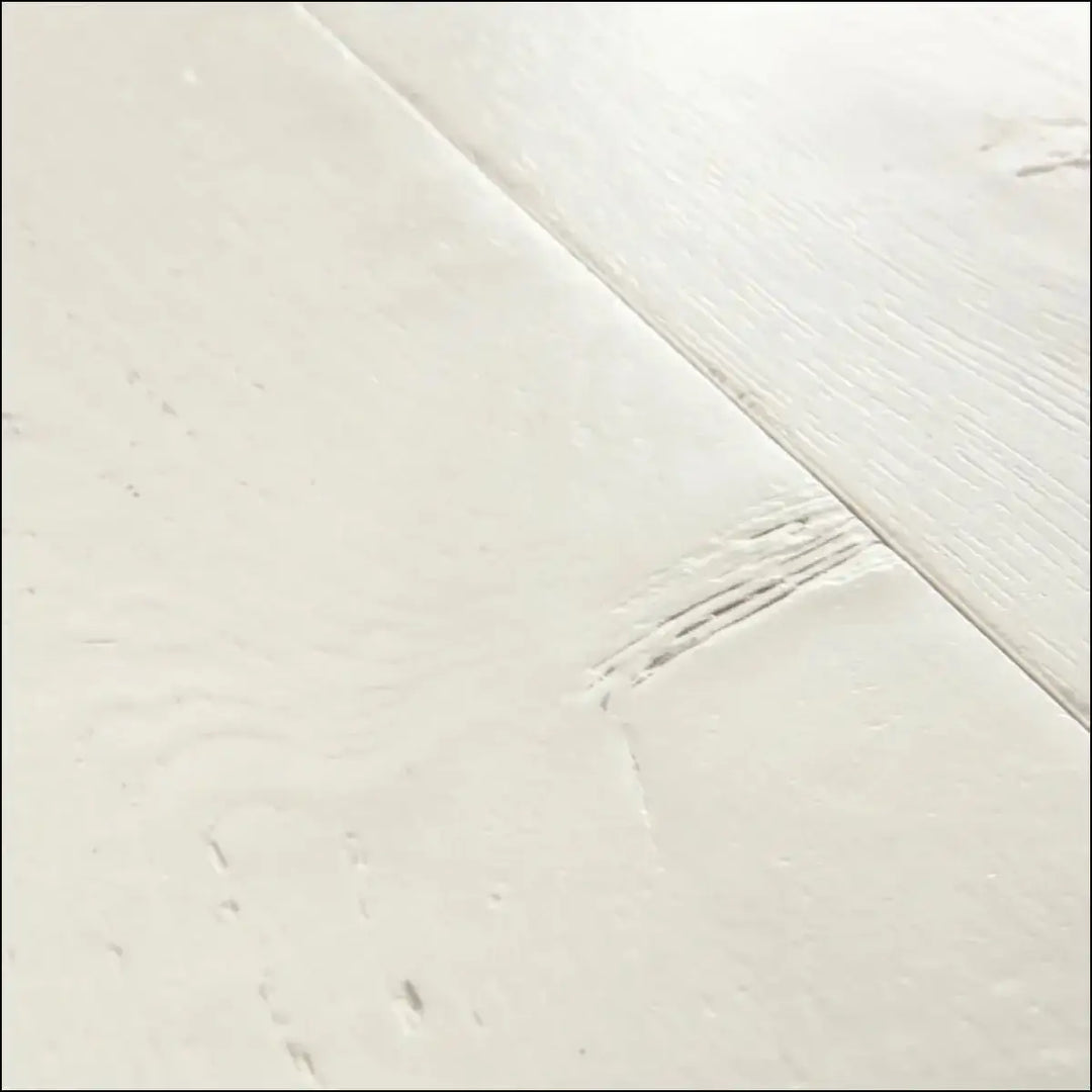 Quickstep capture laminate painted oak white