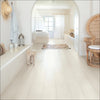Quickstep capture laminate painted oak white