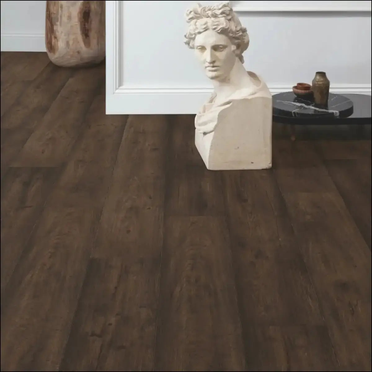 Quickstep capture laminate waxed oak brown