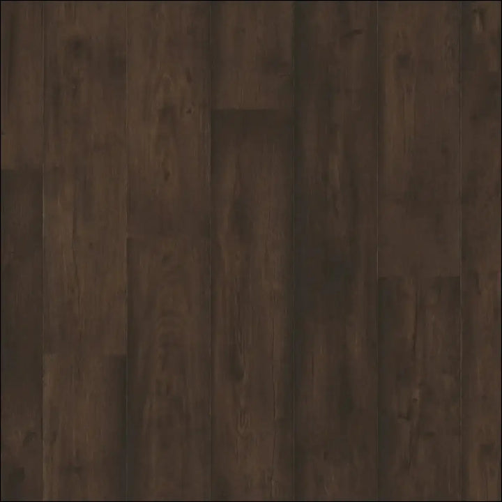 Dark brown oak brown laminate flooring with natural wood grain pattern from quickstep capture waxed collection