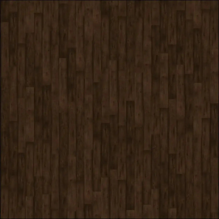 Dark brown oak brown laminate floor planks with natural grain pattern in quick-step capture waxed style