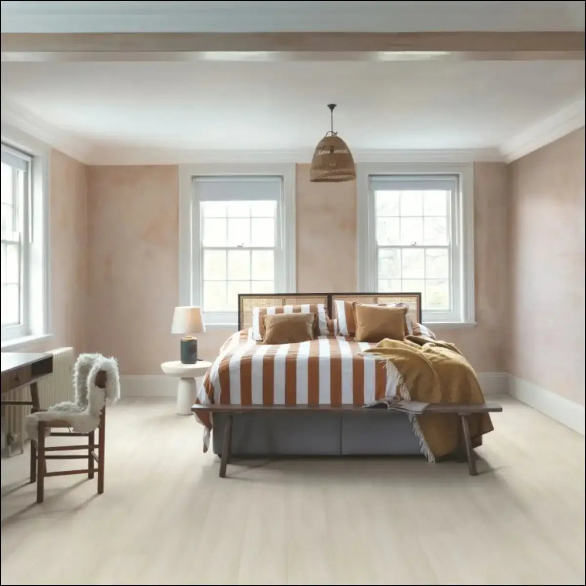 Quickstep capture laminate white premium oak