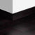 Quickstep capture skirting boards 58mm - painted oak black