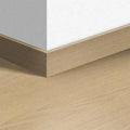 Quickstep capture skirting boards 77mm - beige varnished