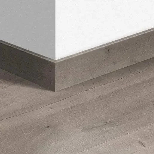 Quickstep capture skirting boards 77mm - patina oak grey
