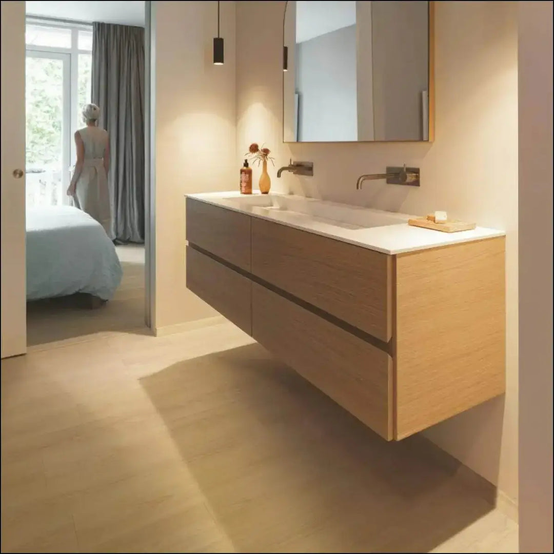 Quickstep classic laminate flooring biscuit brown oak