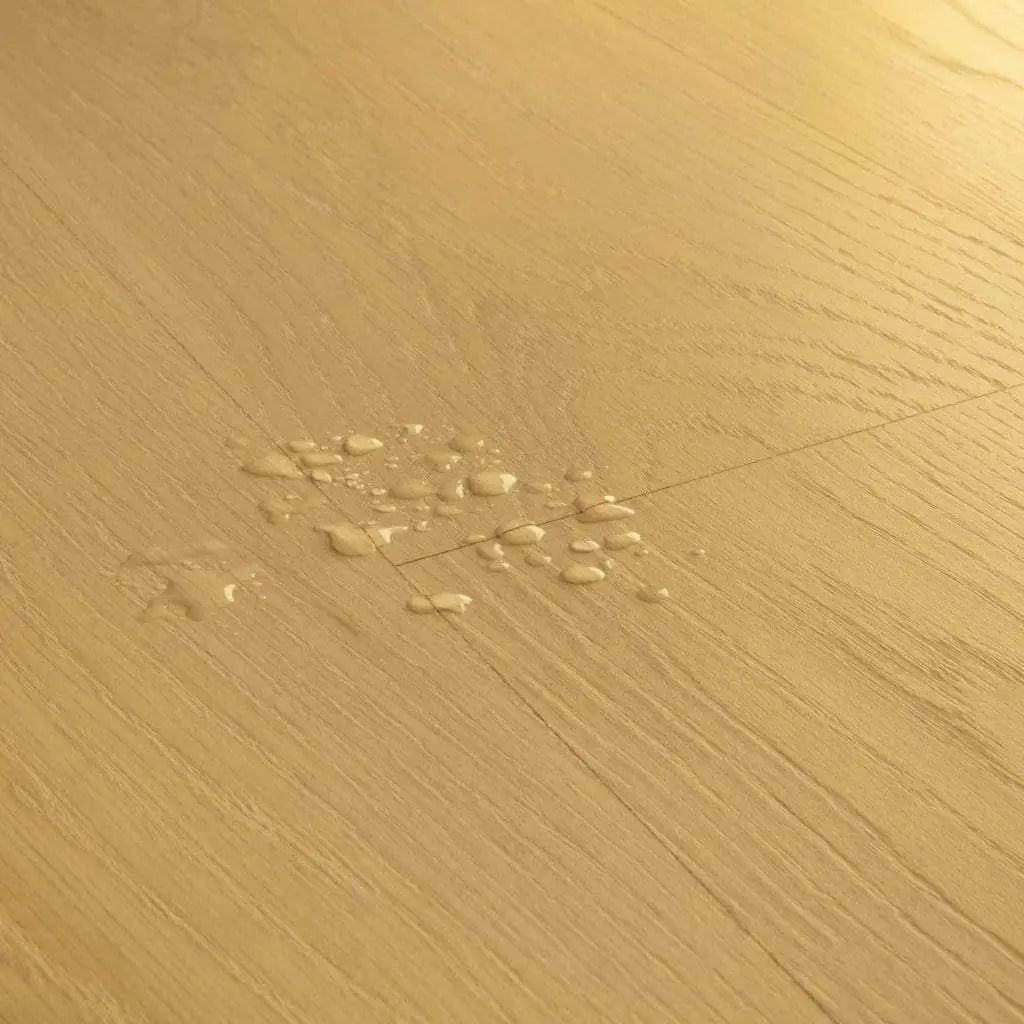 Quickstep classic laminate flooring biscuit brown oak