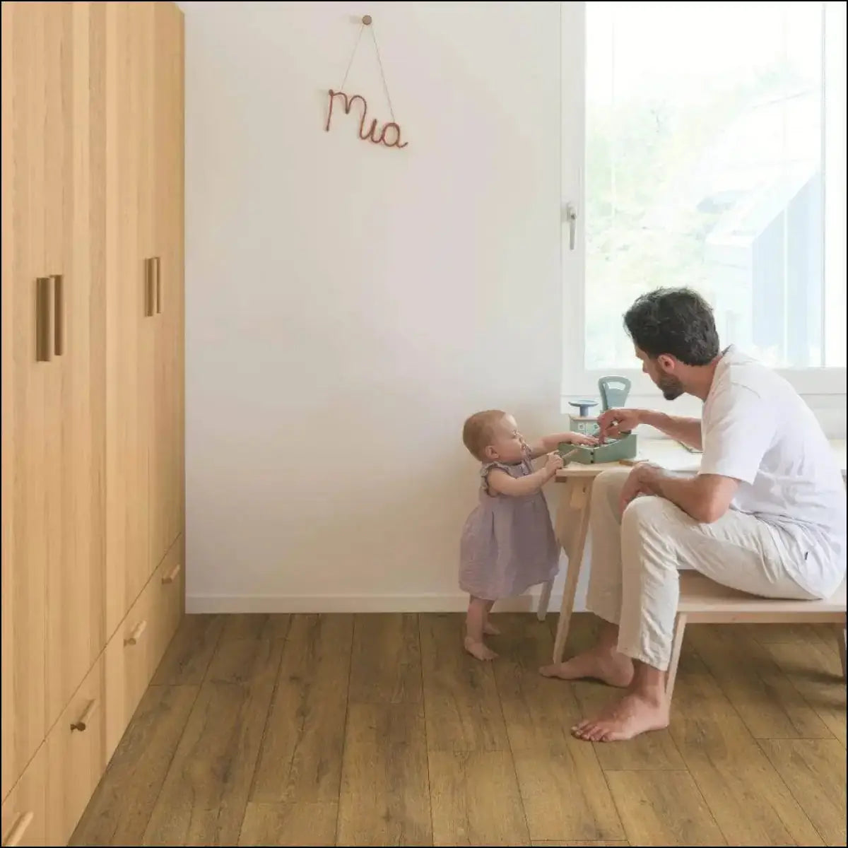 Quickstep classic laminate flooring cocoa brown oak