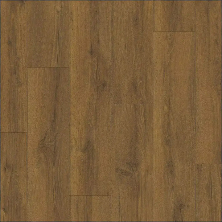 Warm brown hardwood laminate flooring with natural grain pattern in quickstep classic cocoa brown oak clm5793 style