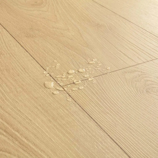 Quickstep classic laminate flooring desert greige oak