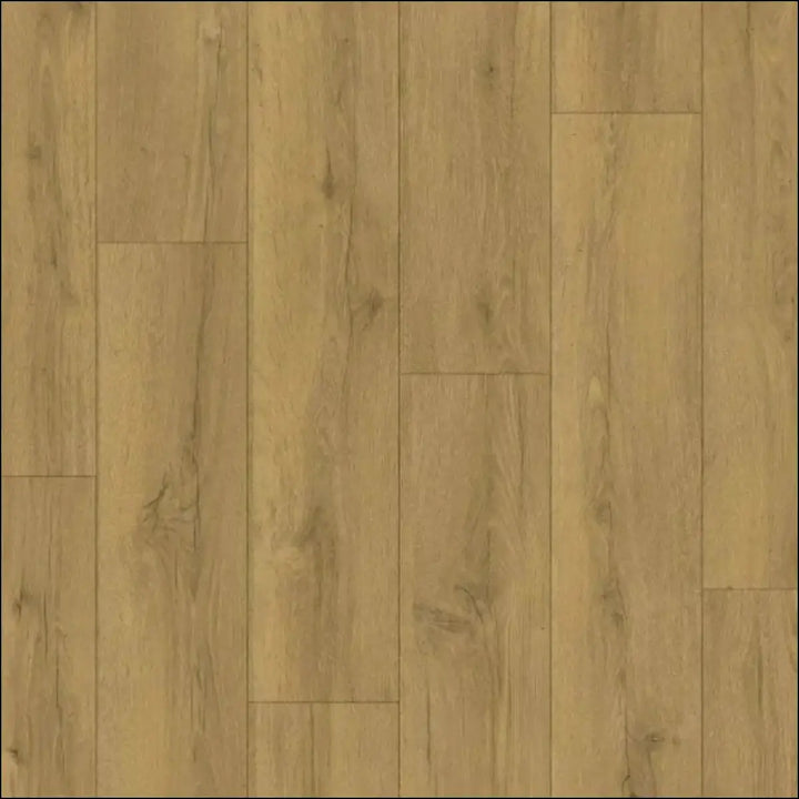 Light oak-colored quickstep classic laminate flooring in honey brown oak with natural wood grain pattern brown oak clm5792
