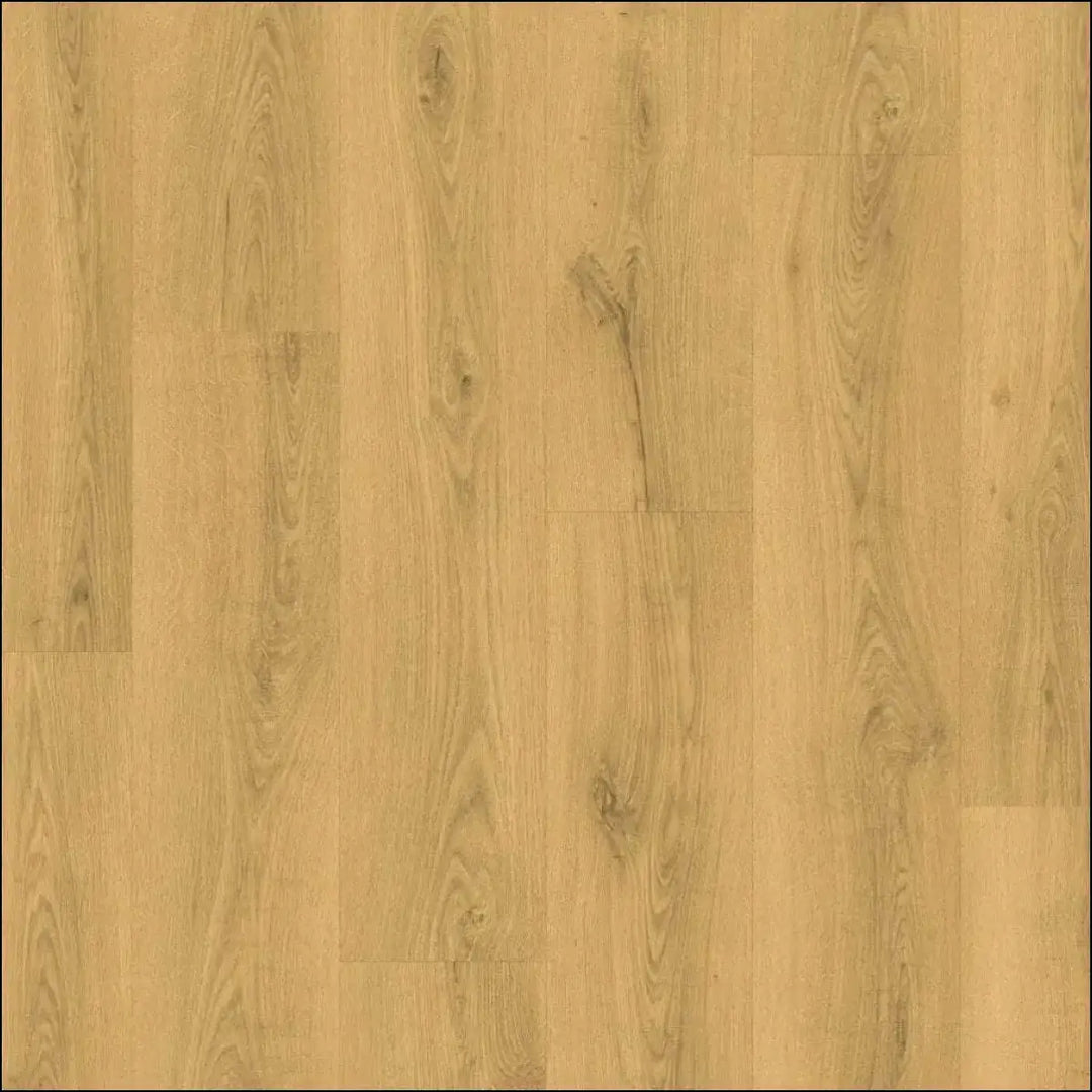 Light classic oak quickstep classic laminate flooring showing natural wood grain and light oak color finish