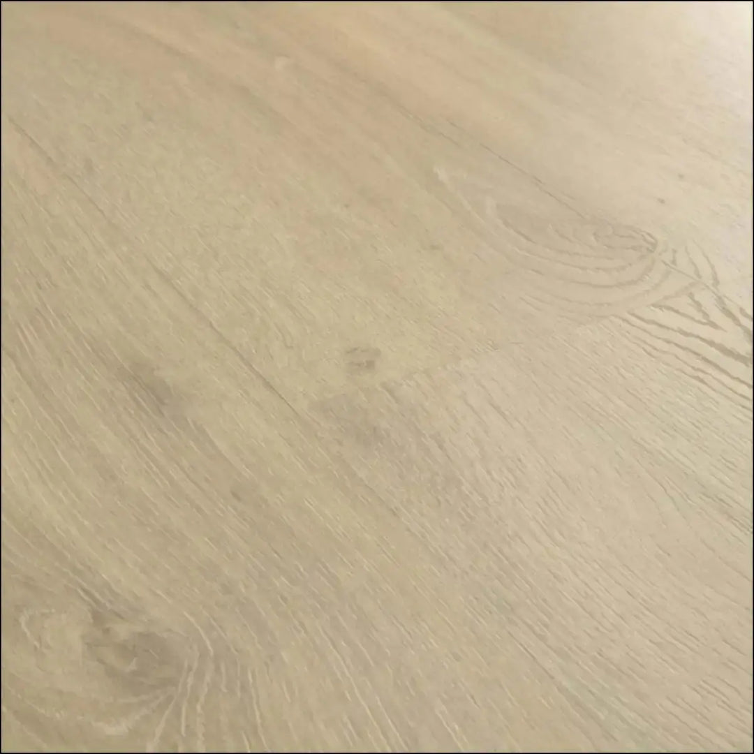 Light beige quickstep classic laminate flooring sandy greige oak with subtle natural grain pattern greige oak clm5791