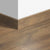 Quickstep classic skirting boards 77mm - midnight oak brown