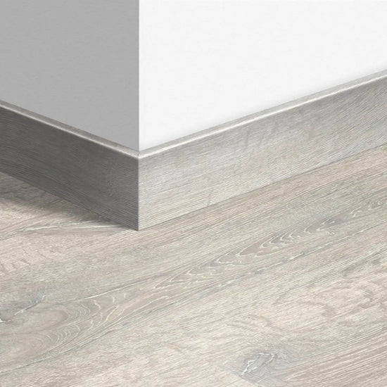 Quickstep classic skirting boards 77mm - reclaimed white