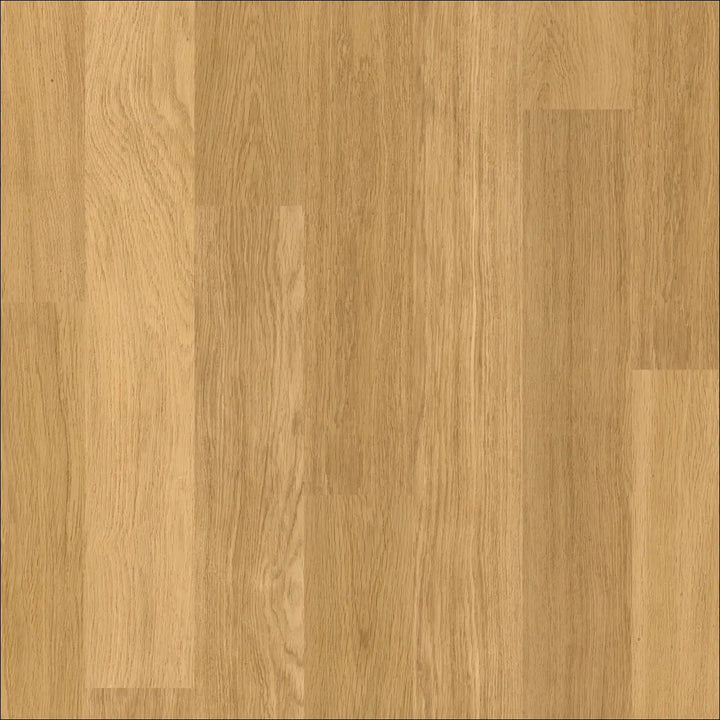 Light oak quickstep eligna laminate flooring with smooth polished finish and natural wood grain in eligna natural varnished oak top shot