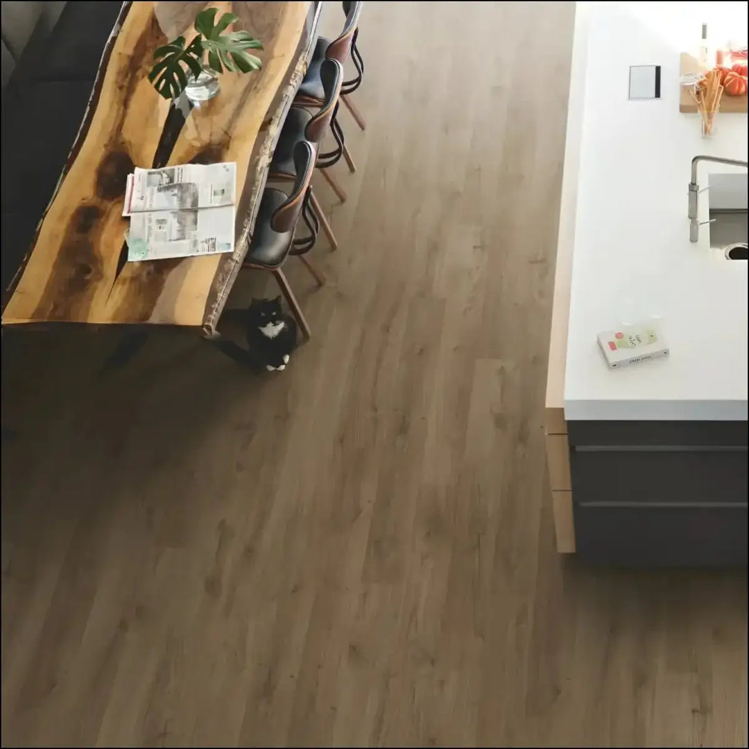 Quickstep eligna laminate flooring newcastle oak brown