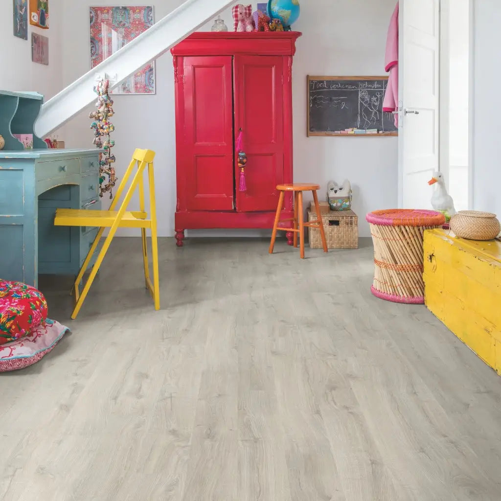 Quickstep eligna laminate flooring newcastle oak grey
