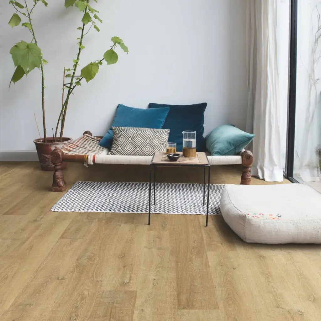 Quickstep eligna laminate flooring riva oak natural