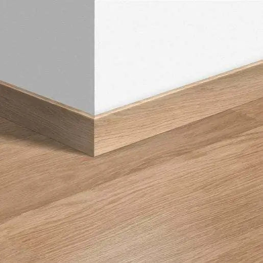 Quickstep eligna skirting boards 58mm - white varnished oak