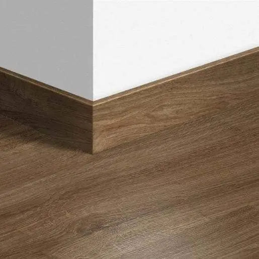 Quickstep eligna skirting boards 77mm - newcastle oak brown